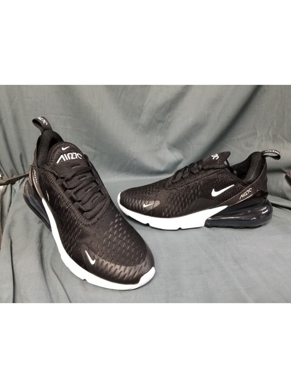 Nike Air Max 270 Black White AH6789 001 Womens Size 8.5 NEW NO BOX!